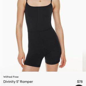 ARITZIA DIVINITY ROMPER